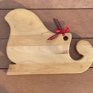 Santa Sleigh  Cutting Board
